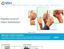 Tablet Screenshot of nishconsulting.com